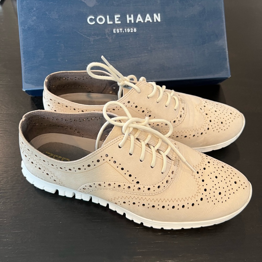 Cole Haan Zerogrand Wingtip Suede Oxford